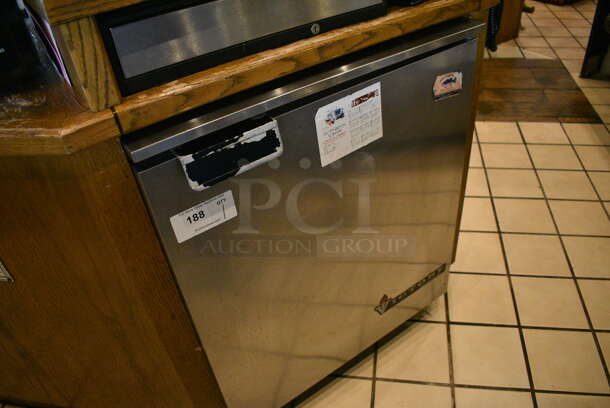 NICE! 2008 Victory Model UR-27-SST Stainless Steel Commercial Single Door Undercounter Cooler on Commercial Casters. Does Not Include Contents. 115 Volts, 1 Phase. 27x30x34. Tested and Working! - Image 3 of 5
