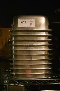 11 Stainless Steel 1/2 Size Drop In Bins. 1/2x4. 11 Times Your Bid!