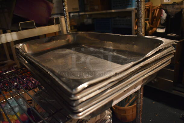 6 Stainless Steel Full Size Drop In Bins. 1/1x2. 6 Times Your Bid! - Image 2 of 2