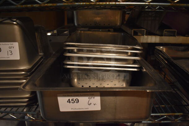6 Stainless Steel Various Sized Drop In Bins. 6 Times Your Bid! - Image 1 of 3