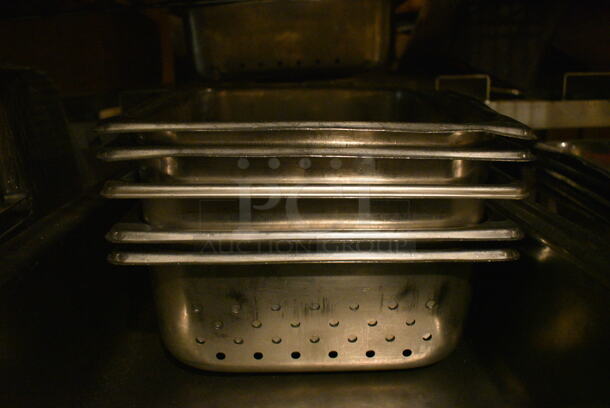 6 Stainless Steel Various Sized Drop In Bins. 6 Times Your Bid! - Image 2 of 3