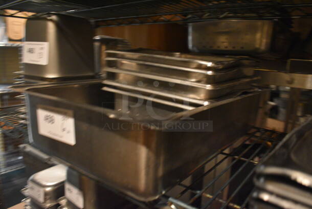 6 Stainless Steel Various Sized Drop In Bins. 6 Times Your Bid! - Image 3 of 3