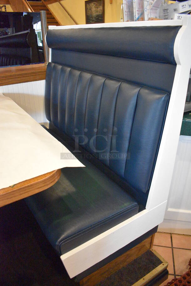 ALL ONE MONEY! Lot of 2 Single Sided Booths and Wall Mount Table! BUYER MUST REMOVE. 48x24x49, 48x29x30 - Image 3 of 7