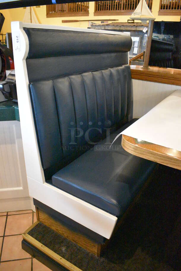 ALL ONE MONEY! Lot of 2 Single Sided Booths and Wall Mount Table! BUYER MUST REMOVE. 48x24x49, 48x29x30 - Image 3 of 5