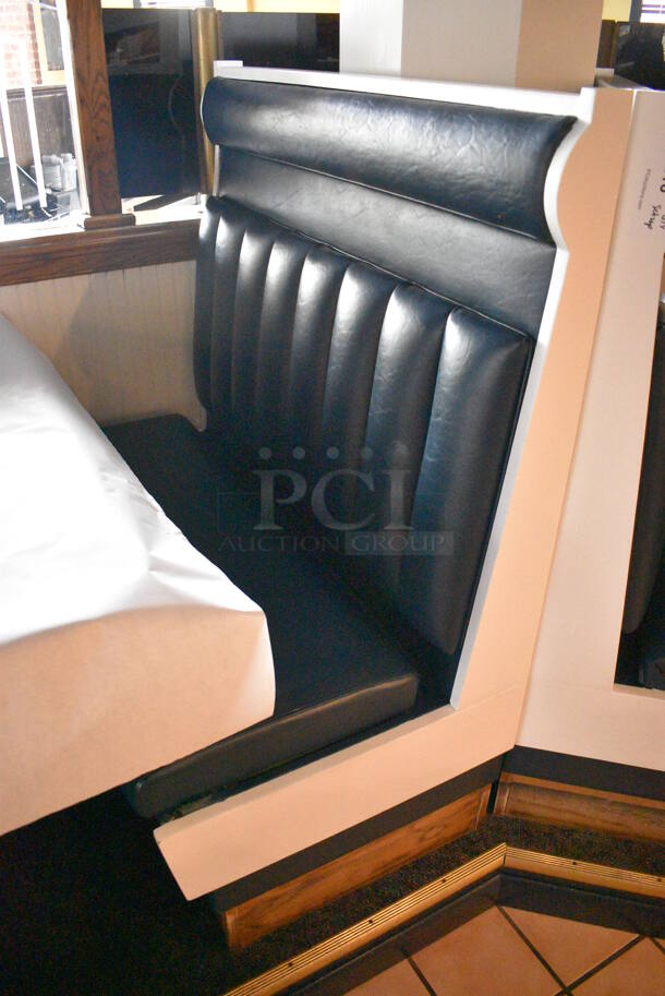 ALL ONE MONEY! Lot of 2 Single Sided Booths and Wall Mount Table! BUYER MUST REMOVE. 48x24x49, 48x29x30 - Image 4 of 8