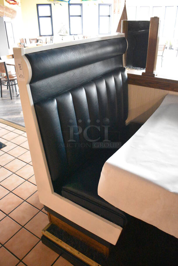 ALL ONE MONEY! Lot of 2 Single Sided Booths and Wall Mount Table! BUYER MUST REMOVE. 48x24x49, 48x29x30 - Image 5 of 8