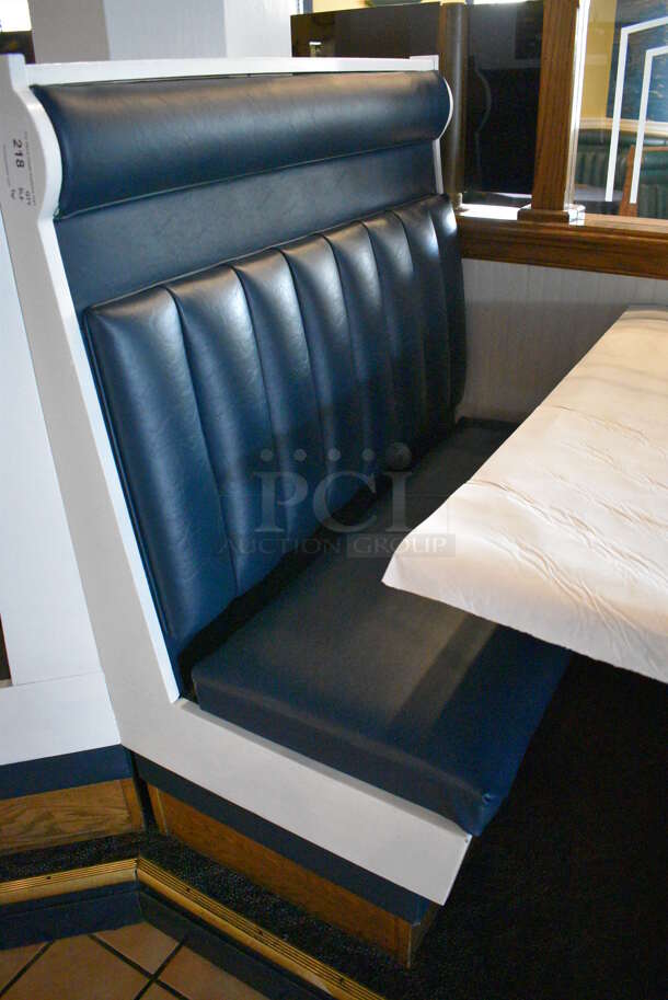ALL ONE MONEY! Lot of 2 Single Sided Booths and Wall Mount Table! BUYER MUST REMOVE. 48x24x49, 48x29x30 - Image 3 of 5