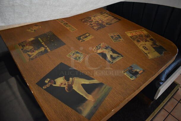 ALL ONE MONEY! Lot of 2 Single Sided Booths and Wall Mount Table! BUYER MUST REMOVE. 48x24x49, 48x29x30 - Image 4 of 5