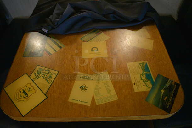 ALL ONE MONEY! Lot of 2 Single Sided Booths, 3 Double Sided Booths and 4 Wall Mount Tables! BUYER MUST REMOVE. 48x24x49, 42.5x44x49, 48x29x30 - Image 9 of 12