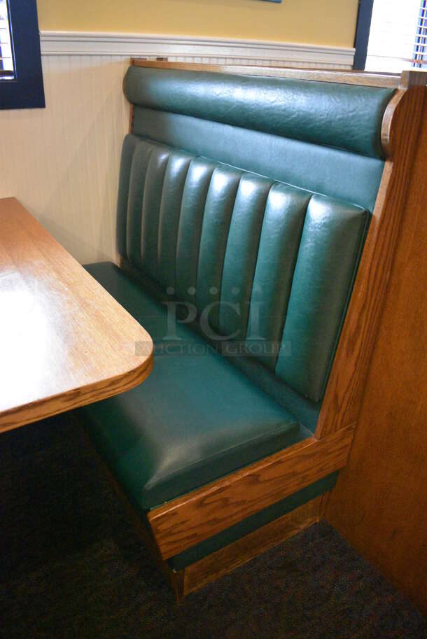 ALL ONE MONEY! Lot of 2 Single Sided Booths and Wall Mount Table! BUYER MUST REMOVE. 48x24x49, 48x30x30 - Image 3 of 4