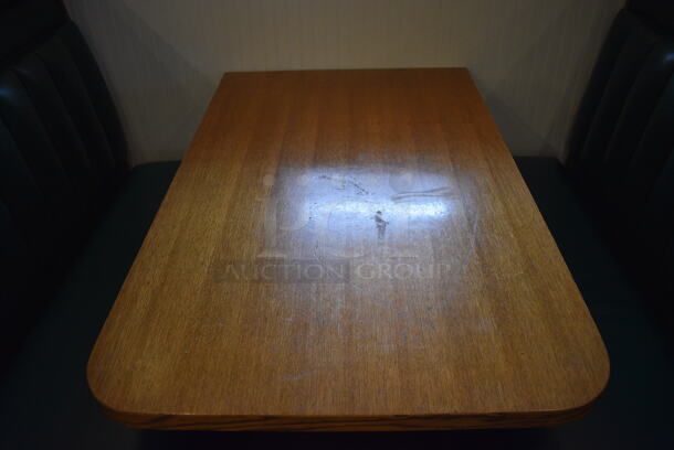 ALL ONE MONEY! Lot of 2 Single Sided Booths and Wall Mount Table! BUYER MUST REMOVE. 48x24x49, 48x30x30 - Image 4 of 4