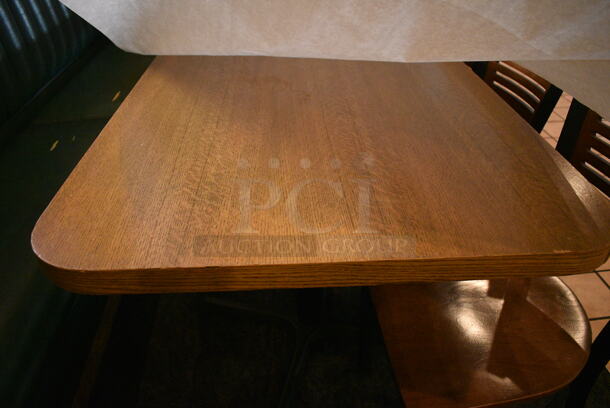 ALL ONE MONEY! Lot of 2 Single Sided Booths and 2 Tables! BUYER MUST REMOVE. 57x24x49, 45x30x30 - Image 3 of 3