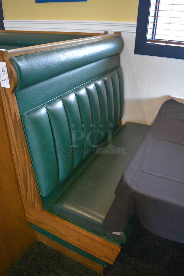 ALL ONE MONEY! Lot of 2 Single Sided Booths and Wall Mount Table! BUYER MUST REMOVE. 48x24x49, 48x30x30 - Image 4 of 5