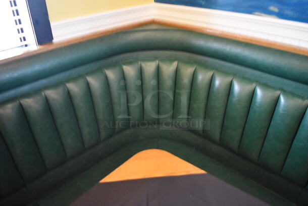 ALL ONE MONEY! Lot of C Shaped Booth and Wall Mount Table! BUYER MUST REMOVE. 96x96x49, 52x46x30 - Image 3 of 7