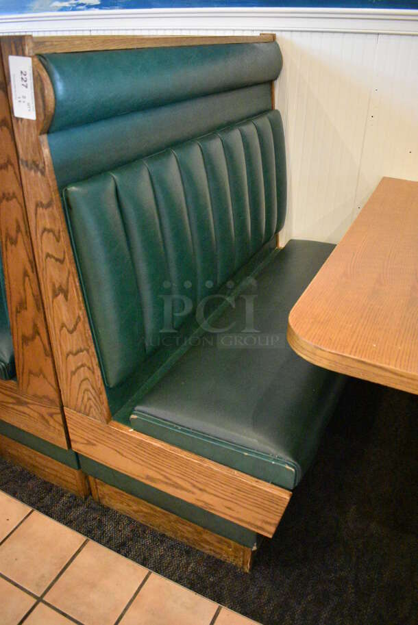 ALL ONE MONEY! Lot of 2 Single Sided Booths and Wall Mount Table! BUYER MUST REMOVE. 48x24x49, 48x30x30 - Image 3 of 6