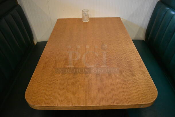ALL ONE MONEY! Lot of 2 Single Sided Booths and Wall Mount Table! BUYER MUST REMOVE. 48x24x49, 48x30x30 - Image 4 of 6