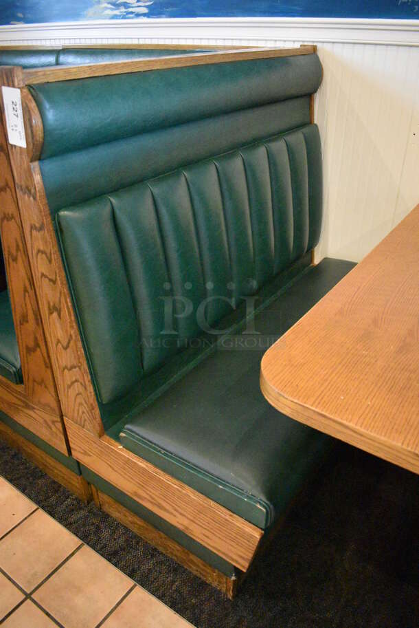 ALL ONE MONEY! Lot of 2 Single Sided Booths and Wall Mount Table! BUYER MUST REMOVE. 48x24x49, 48x30x30 - Image 6 of 6