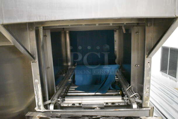 FANTASTIC! Hobart Model CFS-66A Stainless Steel Commercial Conveyor Dishwasher w/ Control Box. 208 Volts, 3 Phase. 101x29x73, 20x9x20 - Image 3 of 12