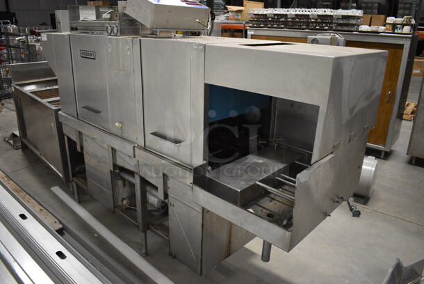 FANTASTIC! Hobart Model CFS-66A Stainless Steel Commercial Conveyor Dishwasher w/ Control Box. 208 Volts, 3 Phase. 101x29x73, 20x9x20 - Image 8 of 12