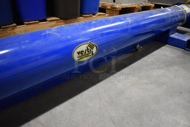 SWEET! Vestil Model 5Z153 Blue Metal Industrial Low Profile 10,000 Pound Capacity Boom. 32x9x83 - Image 5 of 9