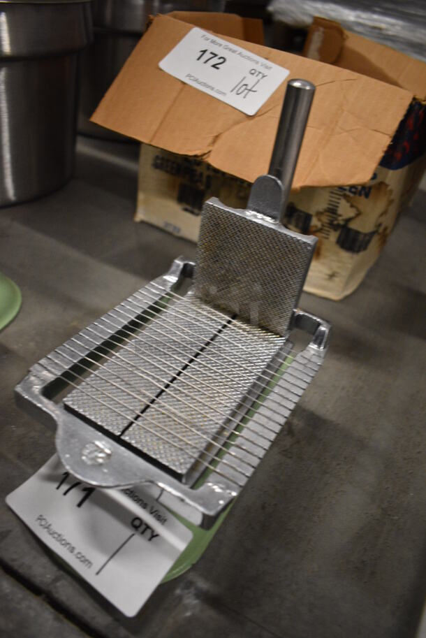 Metal Countertop Slicer. 5x9x9 - Image 2 of 3