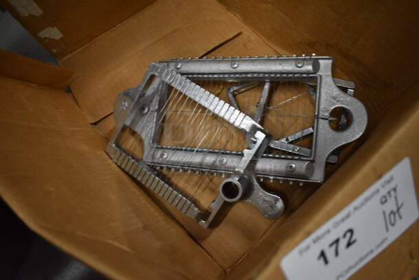 ALL ONE MONEY! Lot of Metal Parts To Slicer!  - Image 3 of 3