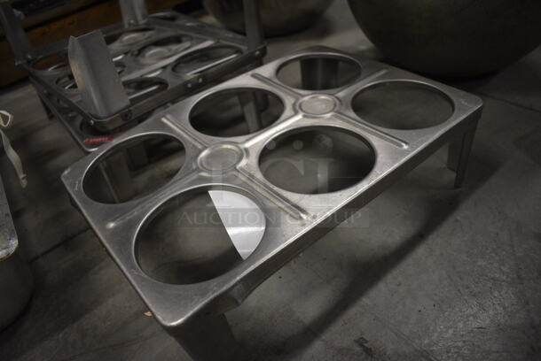 4 Metal 6 Cut Out Stands. 15x10x4. 4 Times Your Bid! - Image 2 of 3