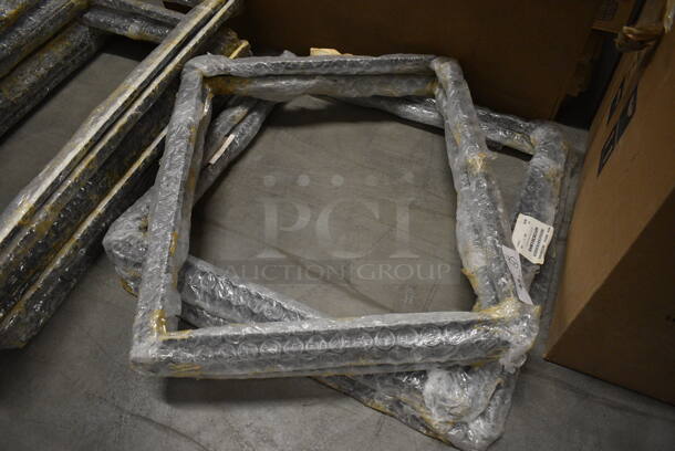4 BRAND NEW! Metal Deluxe Filter Rack Frames. 25x28x3, 31x29x3. 4 Times Your Bid! - Image 1 of 5