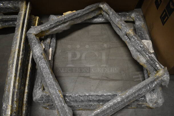 4 BRAND NEW! Metal Deluxe Filter Rack Frames. 25x28x3, 31x29x3. 4 Times Your Bid! - Image 4 of 5