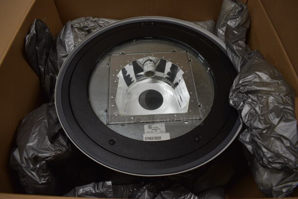 BRAND NEW IN BOX! Cooper Lighting Metal Light. 20.5x20.5x22 - Image 1 of 8