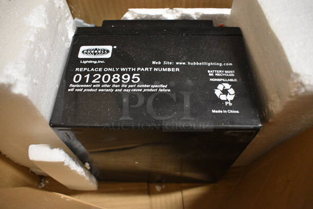 BRAND NEW IN BOX! Hubbell Battery. 6.5x7x5 - Image 3 of 8