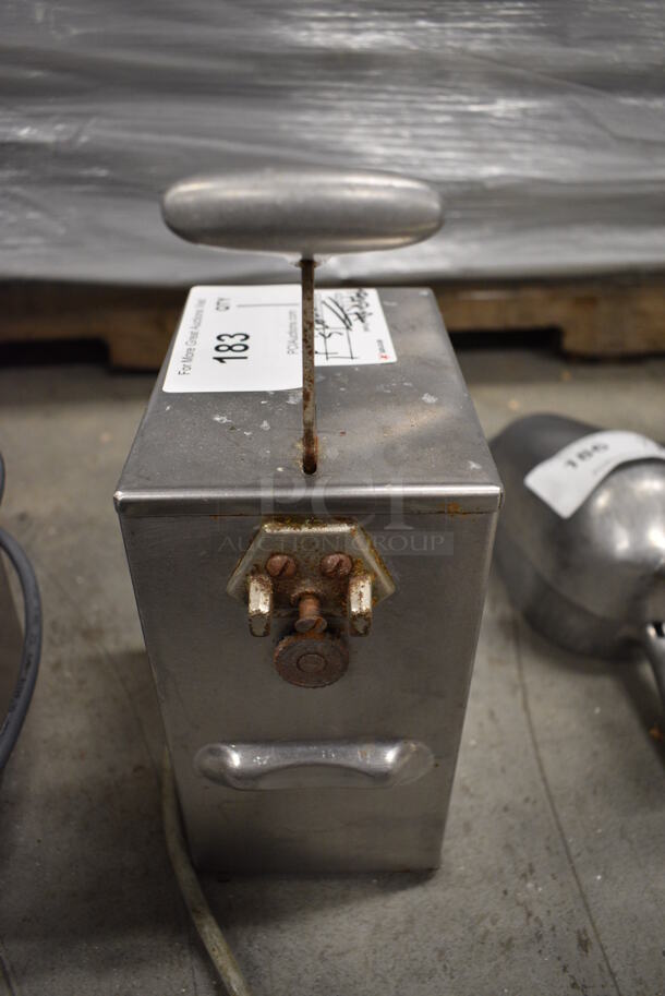 Edlund Model 266 Metal Commercial Electric Powered Can Opener. 115 Volts, 1 Phase. 4.5x6.5x12 - Image 1 of 5