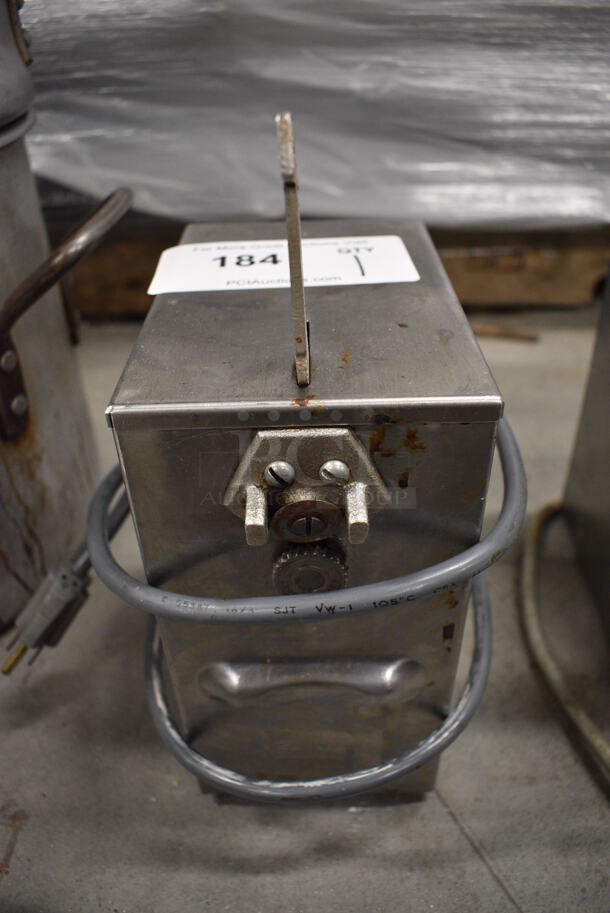 Edlund Model 266 Metal Commercial Electric Powered Can Opener. 115 Volts, 1 Phase. 4.5x6.5x12 - Image 1 of 5