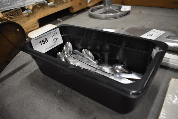 ALL ONE MONEY! Lot of Various Silverware In Bin!  - Image 3 of 3