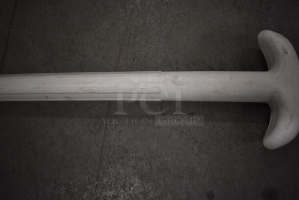 White Poly Mixing Paddle. 52x6 - Image 2 of 4