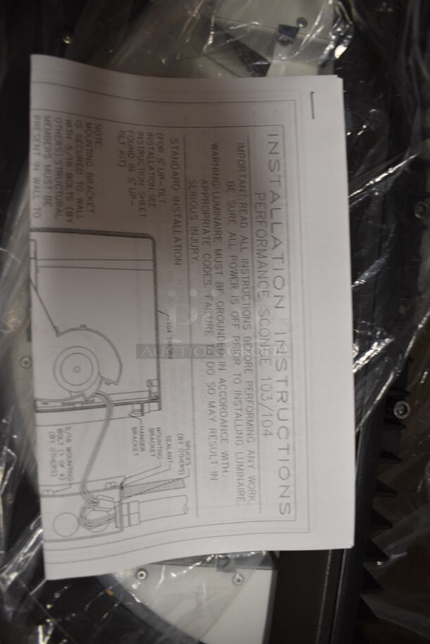 BRAND NEW IN BOX! Cooper Lighting Model 104W50HQUDBRP Metal Light. 120/208/240/277 Volts. 18x9x7 - Image 6 of 7