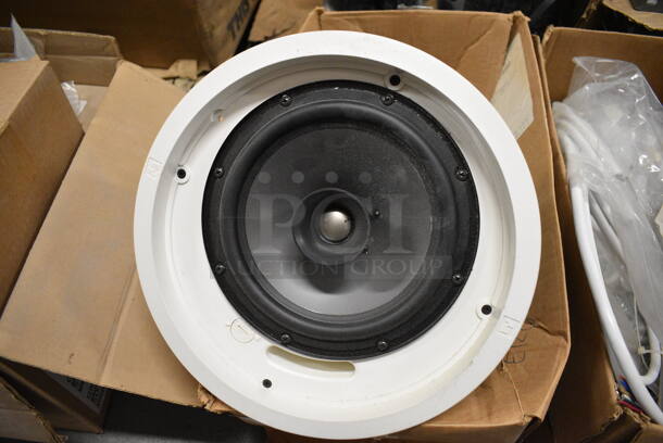 ALL ONE MONEY! Lot of EVD Model C8.2 Ceiling Loudspeaker System and 8 Cooper Lighting End Cap Iridiums! 12x12x10.5, 9x2.5x5 - Image 4 of 7