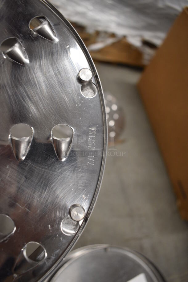 Metal Commercial Pelican Head Blade on Frame and Extra Shredding Blade. 9.25x9.25x9 - Image 6 of 6