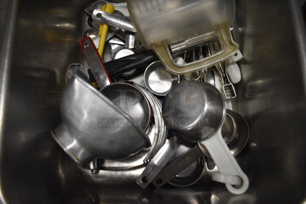 ALL ONE MONEY! Lot of Various Items In Metal Bin!  - Image 3 of 3