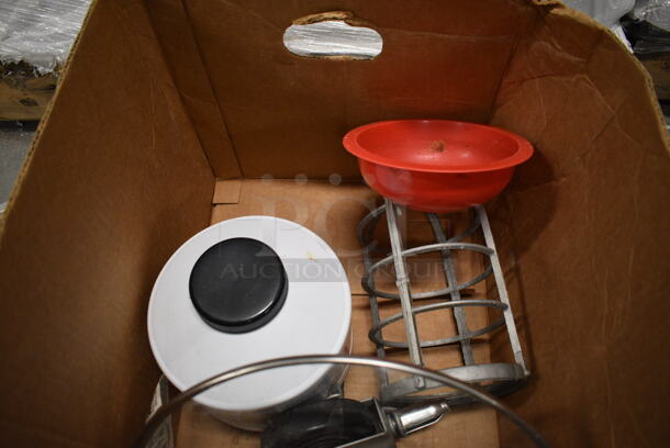 ALL ONE MONEY! Lot of Various Items Including Glass Lid! - Image 4 of 4