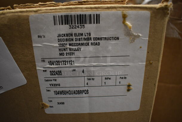 BRAND NEW IN BOX! Cooper Lighting Model 104W50HQUDBRP Metal Light. 120/208/240/277 Volts. 18x9x7 - Image 5 of 6