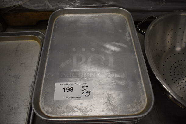 25 Metal Trays. 12x16.5x1. 25 Times Your Bid! - Image 3 of 3