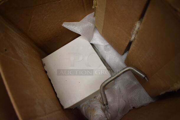 ALL ONE MONEY! Lot of Various Items Including UHMT1 Thermostats and Metal Light Shade! - Image 2 of 6