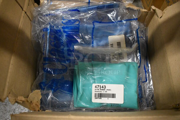 ALL ONE MONEY! Lot of Pair of Gloves and Aprons! - Image 1 of 5