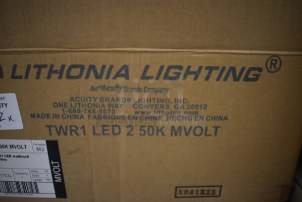 2 BRAND NEW IN BOX! Lithonia TWR1 LED 2 50K Mvolt Lights. 13.5x9x7.5. 2 Times Your Bid! - Image 8 of 8
