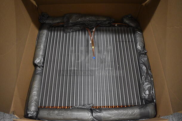 BRAND NEW IN BOX! Metal Unit. 28x26x3 - Image 1 of 8