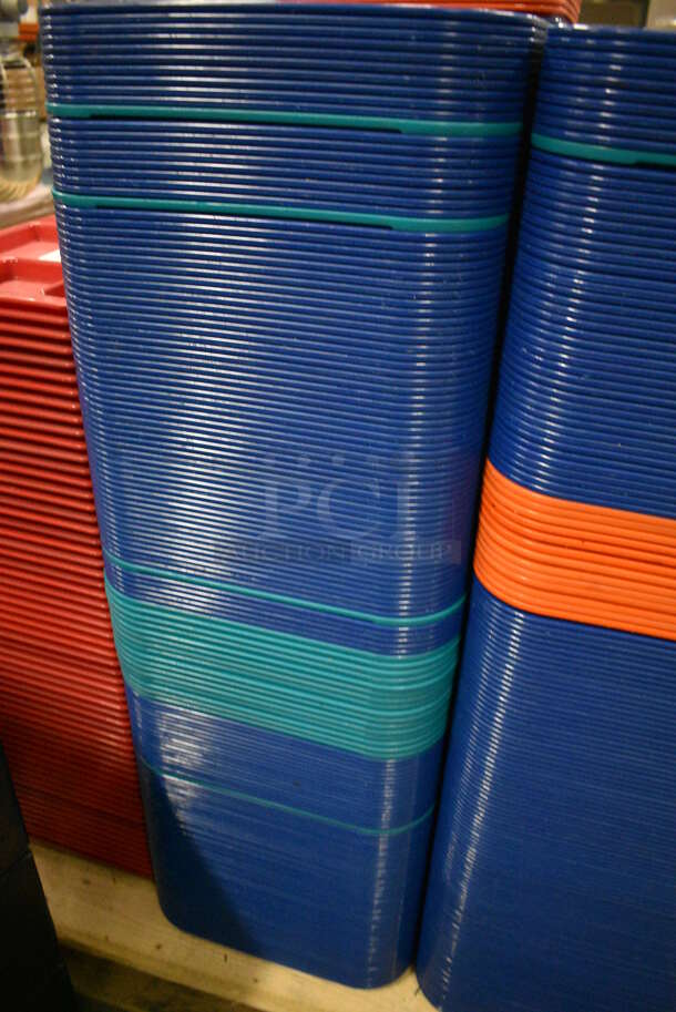 ALL ONE MONEY! Lot of 160 Various Colored Trays! 16x12x1 - Image 3 of 3