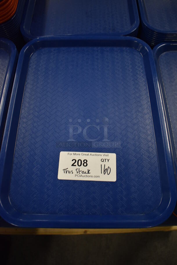 ALL ONE MONEY! Lot of 160 Various Colored Trays! 16x12x1 - Image 2 of 3