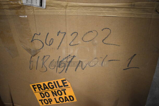 BRAND NEW IN BOX! Metal Unit. 28x26x3 - Image 7 of 8