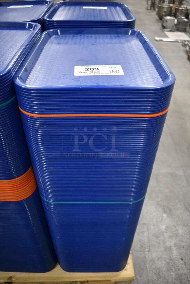 ALL ONE MONEY! Lot of 160 Various Colored Trays! 16x12x1 - Image 1 of 3